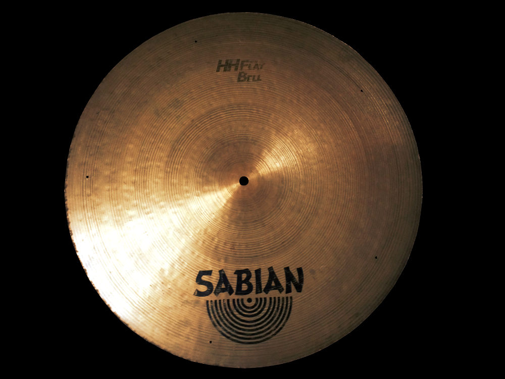 Sabian flat ride cymbal.